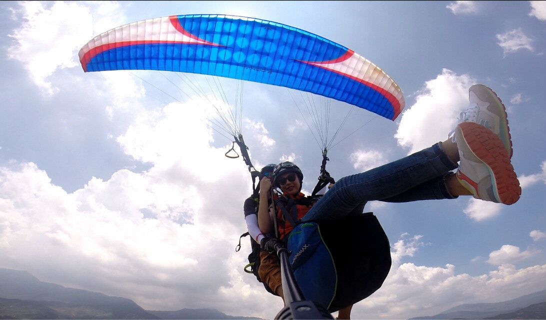 广州滑翔伞飞行体验