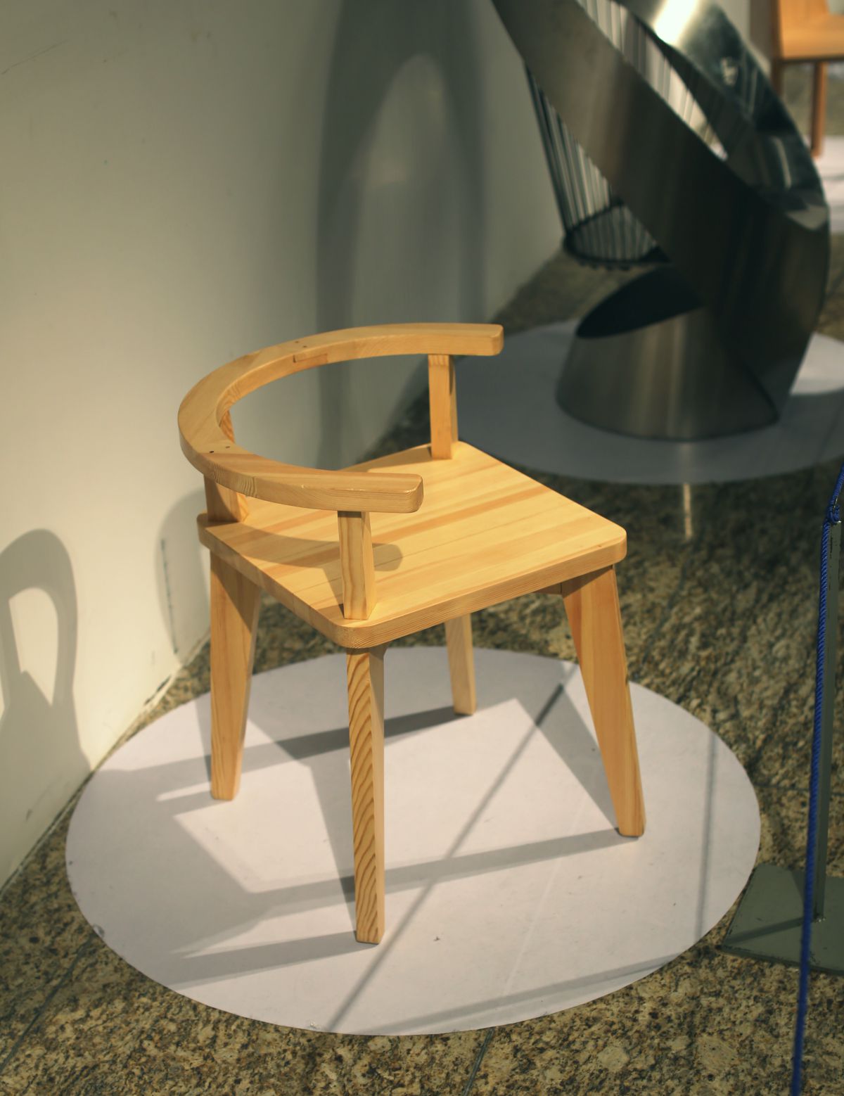 自制手工木椅图片